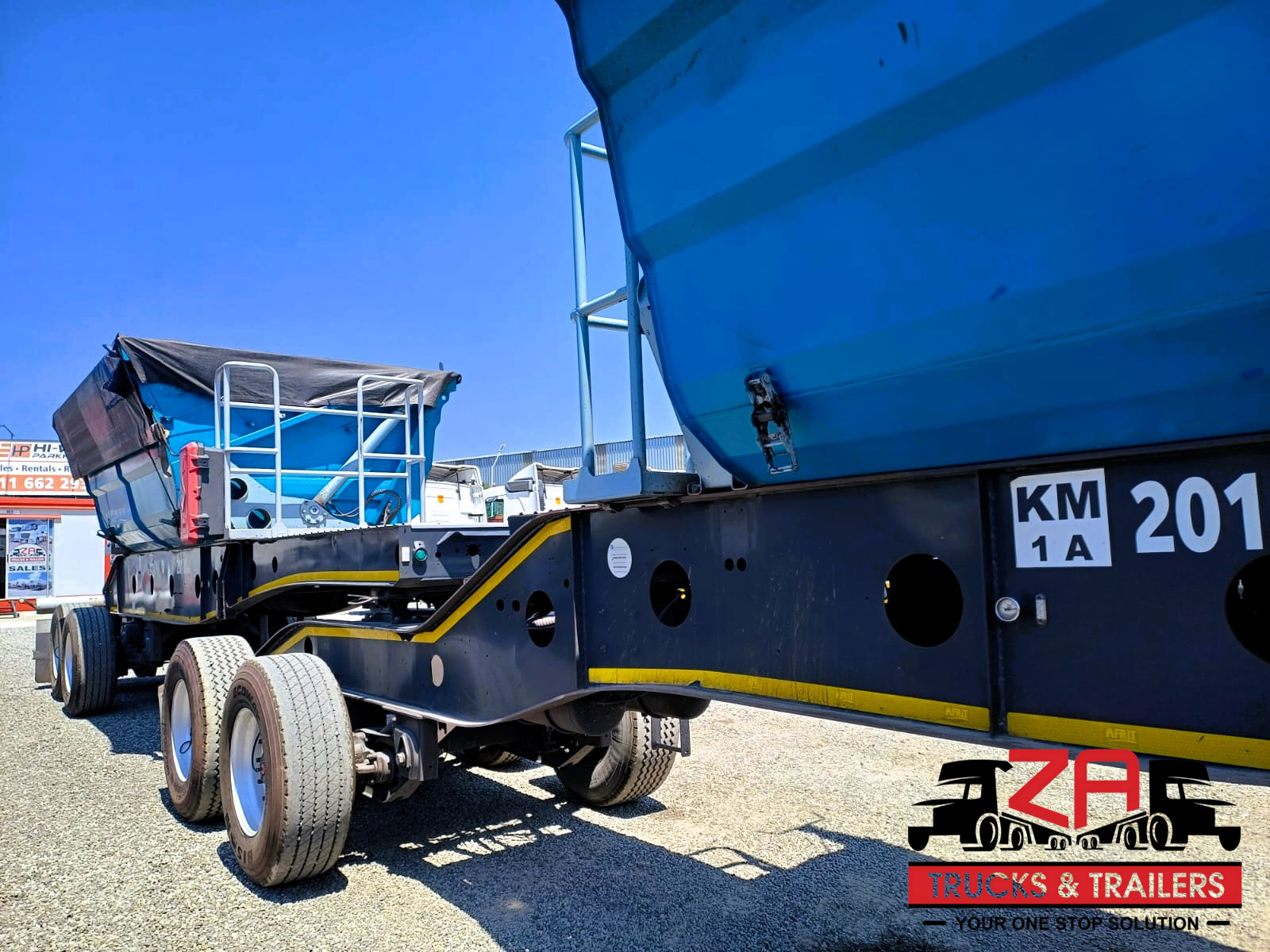 2021 AFRIT 18 CUBE SIDE TIPPER TRAILER #53337